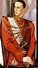 Tamara De Lempicka Famous Paintings - Portrait of Grand Duke Gabriel
